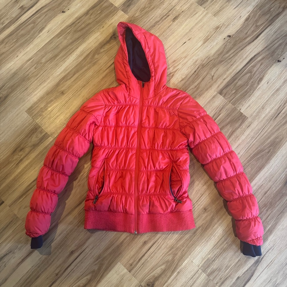 Columbia Black and Red Omni-Heat Jacket